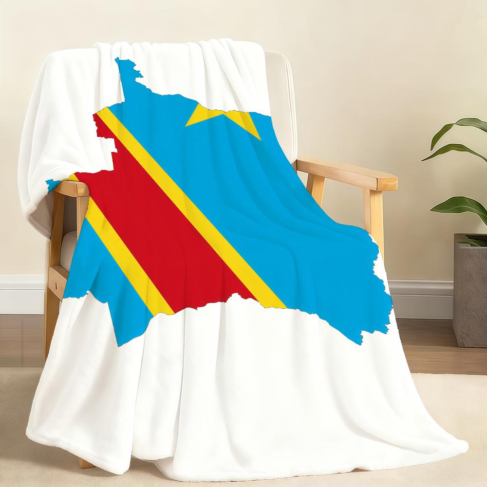 Nation Democratic Republic Congo Flag Blanket Soft Throw Blanket for Home Bedroom Sofa Picnic Travel Office Cover Blanket Gift 100x150cm
Nation Democratic Republic Congo Flag Blanket Soft Throw Blanket for Home Bedroom Sofa Picnic Travel Office Cover Blanket Gift 100x150cm
