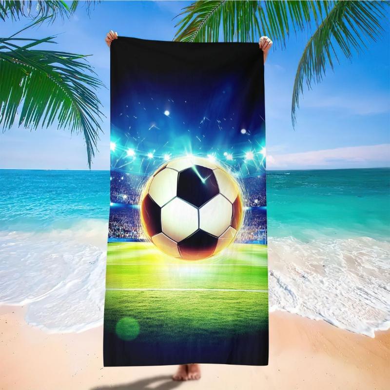 1pc Microfiber Oversized Beach Towel - Quick-Dry, Lightweight, Sand-Free, Large Bath Towel for Adults, Soccer Stadium Print W30*H60(CM)
1pc Microfiber Oversized Beach Towel - Quick-Dry, Lightweight, Sand-Free, Large Bath Towel for Adults, Soccer Stadium Print W30*H60(CM)