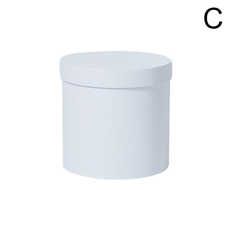 1 шт. Цветы Розы Букет Коробка Упаковка на День матери День Святого Валентина Картонная Сделай сам Ручной подарок белый