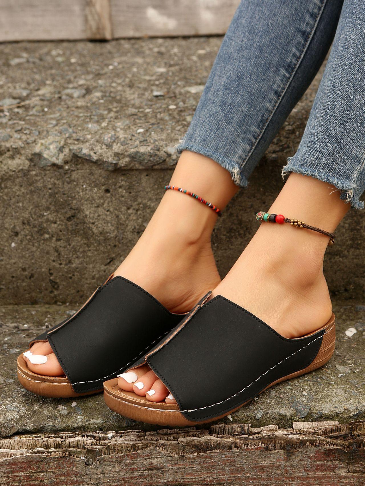 New Cork Wedges & Platform Slides Orthopedic Arch Support Women s Sandals - Damping, Lightweight Plus size 36-43 43 коричневий
New Cork Wedges & Platform Slides Orthopedic Arch Support Women s Sandals - Damping, Lightweight Plus size 36-43 43 коричневий