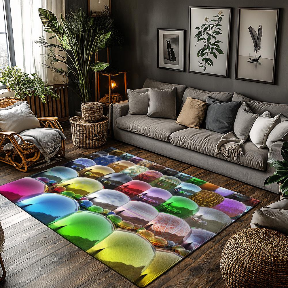 Tuniu Colorful Balloons Carpet Non-Slip Rug for Living Room Bedroom Kitchen Floor Mat Decorative Rug 50x80cm
Tuniu Colorful Balloons Carpet Non-Slip Rug for Living Room Bedroom Kitchen Floor Mat Decorative Rug 50x80cm