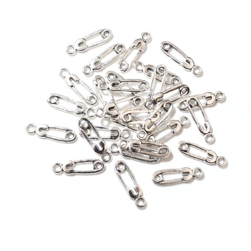 50pcs 19x6mm 16x5mm Antique Silver Plated Paper Clip Handmade Charms Pendant:DIY for bracelet necklace
50pcs 19x6mm 16x5mm Antique Silver Plated Paper Clip Handmade Charms Pendant:DIY for bracelet necklace