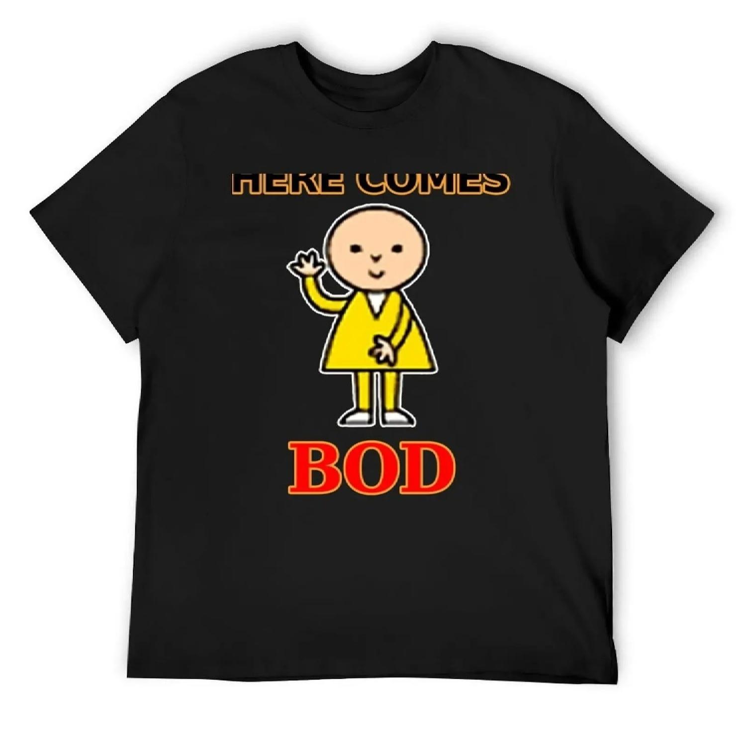 Футболка Bod Cartoon из детского телевидения семидесятых, эстетичная одежда, графика, наряды для уличной моды для мужчин S чёрный
Футболка Bod Cartoon из детского телевидения семидесятых, эстетичная одежда, графика, наряды для уличной моды для мужчин S чёрный