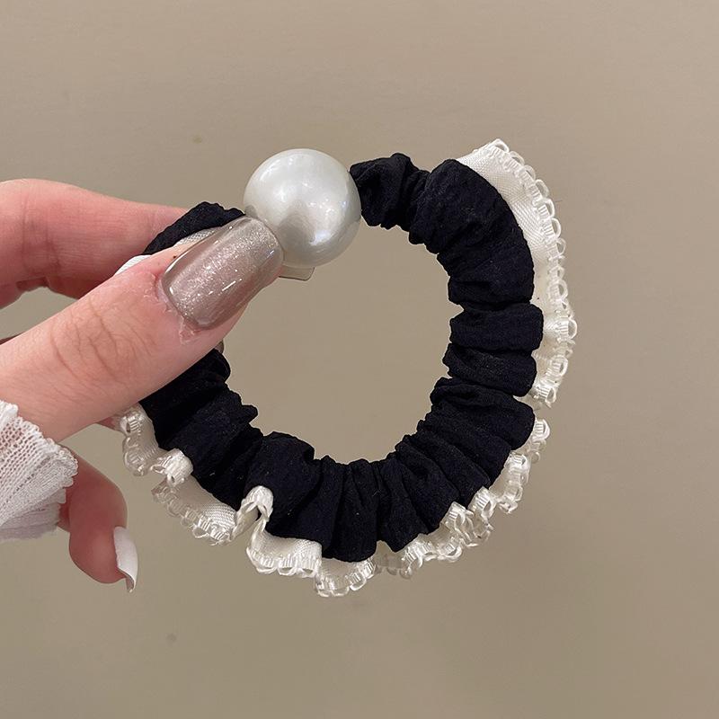 New Simple Lace Pearl Alloy Hair Ties for Children High Elasticity Black and White Versatile Women s Hair Bands чёрный
New Simple Lace Pearl Alloy Hair Ties for Children High Elasticity Black and White Versatile Women s Hair Bands чёрный