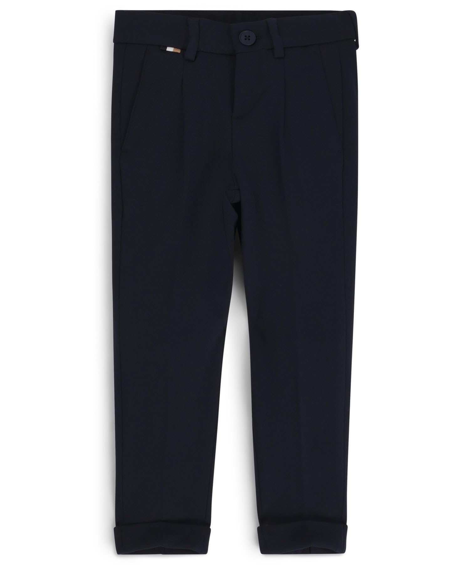 Костюм BOSS из эластичной ткани с фирменным размером, темно-синие детские брюки, детали, 150, темно-синий
Костюм BOSS из эластичной ткани с фирменным размером, темно-синие детские брюки, детали, 150, темно-синий