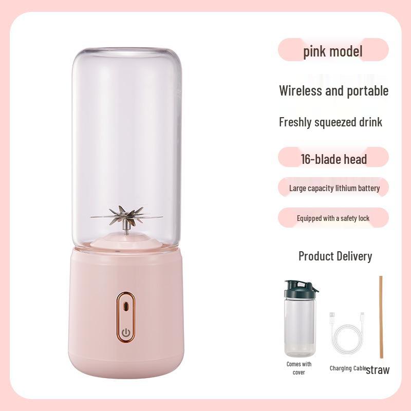 Portable Electric Blender & Ice Crusher Juicer Cup Glass Cup + Lid (Accessory) рожевий
Portable Electric Blender & Ice Crusher Juicer Cup Glass Cup + Lid (Accessory) рожевий