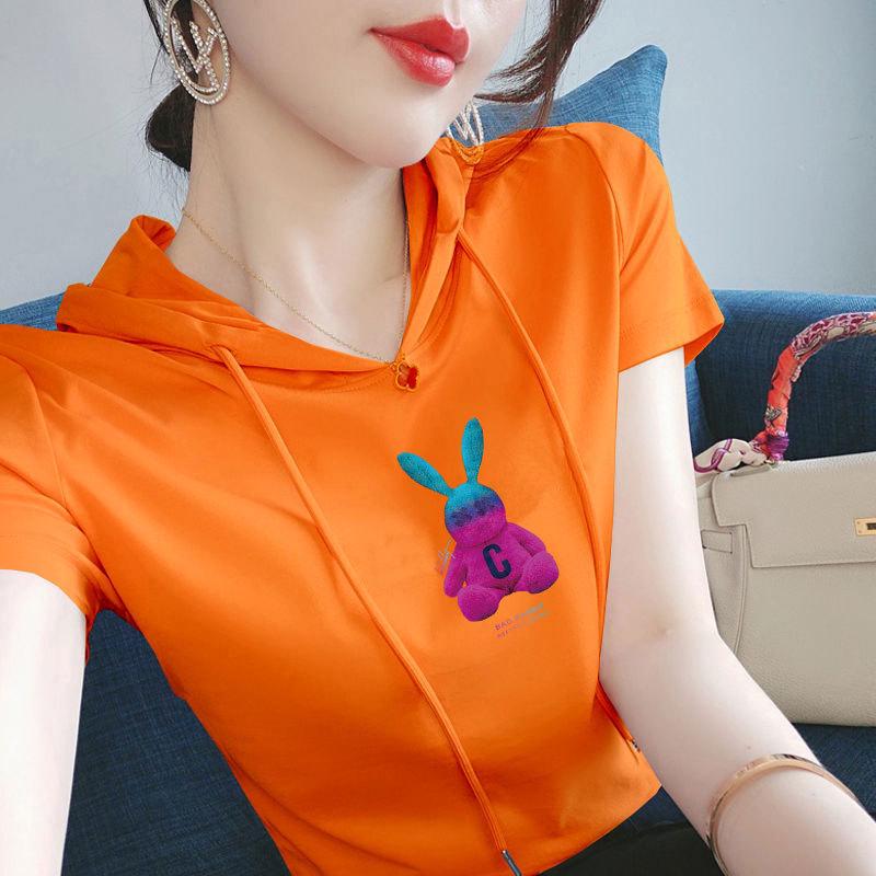100% Cotton Chinese Style Hooded Sweatshirt, Summer Ethnic Loose T-shirt for Women, Short Sleeve Casual Versatile Top 2XL (125-140 jin)
100% Cotton Chinese Style Hooded Sweatshirt, Summer Ethnic Loose T-shirt for Women, Short Sleeve Casual Versatile Top 2XL (125-140 jin)