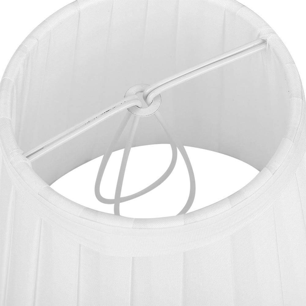 6PCS Fabric Chandelier Lampshade Clip On Pleated Lamp Shade Modern Drum Lamp Shade Bedroom Decor білий
6PCS Fabric Chandelier Lampshade Clip On Pleated Lamp Shade Modern Drum Lamp Shade Bedroom Decor білий