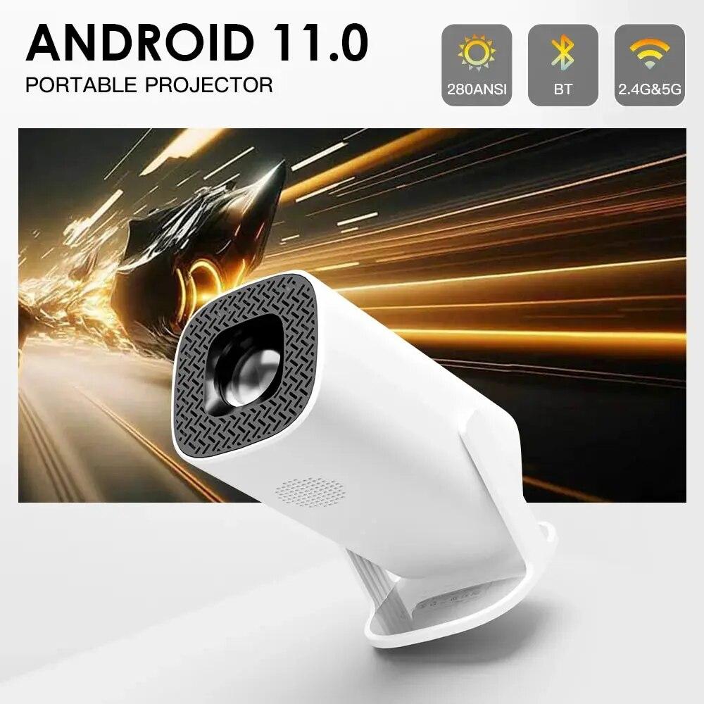 Проектор Android 11 с Wi-Fi 6 и Bluetooth Smart Mini Portable Projector 2,4 г 5,8 г Карманный уличный
Проектор Android 11 с Wi-Fi 6 и Bluetooth Smart Mini Portable Projector 2,4 г 5,8 г Карманный уличный