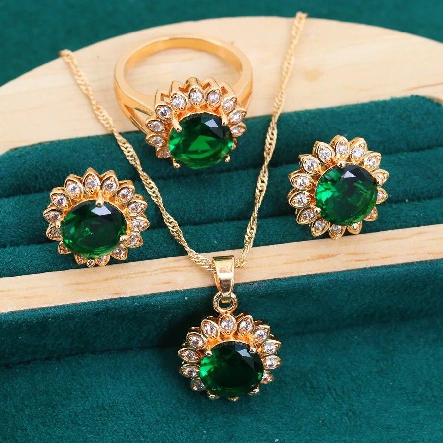 Женские комплекты ювелирных изделий с синим цирконием золотого цвета, свадебные украшения, серьги, кольца, браслеты, кулон, ожерелье, подарок на день матери 9
Женские комплекты ювелирных изделий с синим цирконием золотого цвета, свадебные украшения, серьги, кольца, браслеты, кулон, ожерелье, подарок на день матери 9