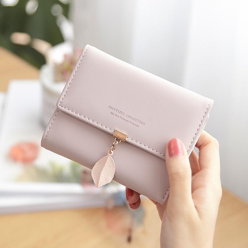 Women s Wallet Cute Leaf Accordion Mini Card Holder Fashion Short Coin Purse Simple Solid color Wallet Multiple Slim Coin Purse
Women s Wallet Cute Leaf Accordion Mini Card Holder Fashion Short Coin Purse Simple Solid color Wallet Multiple Slim Coin Purse