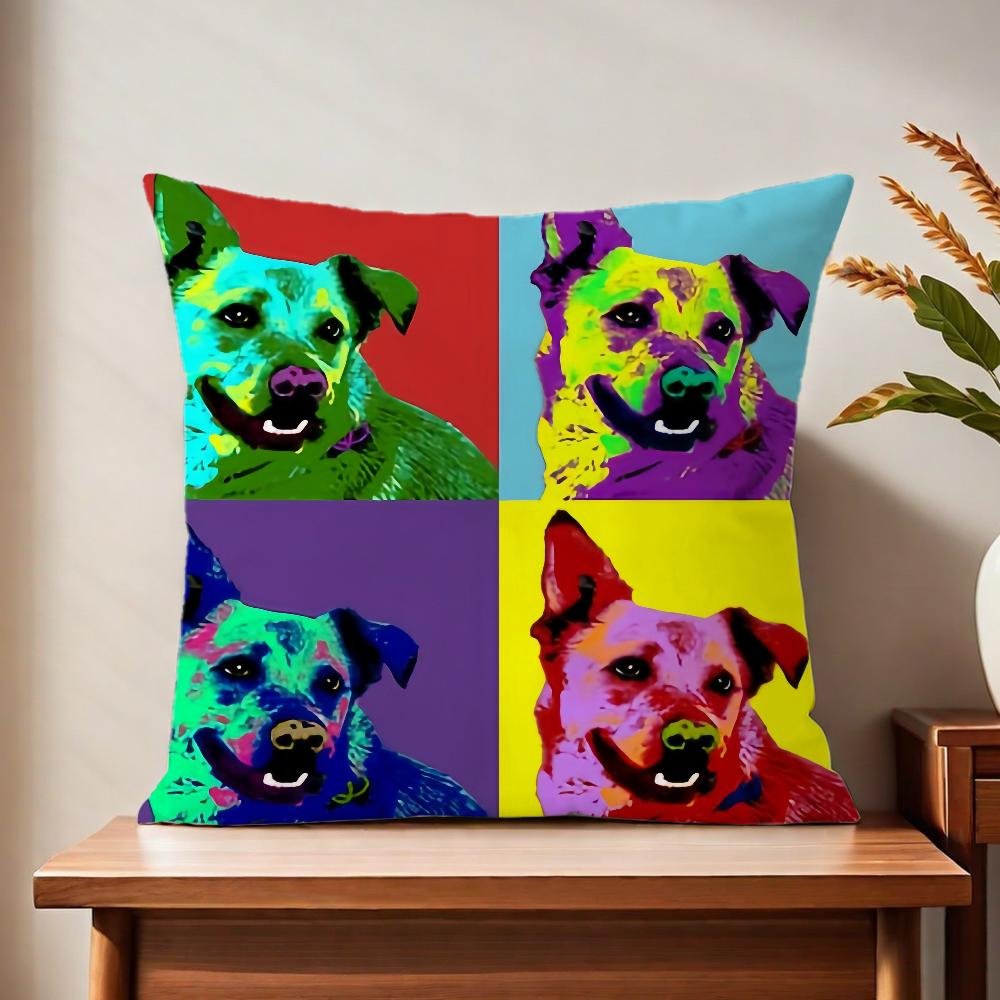 Cute color dogs cushion cover For Pillow Printing Sofa Decoration Home Car Room Coffee Shop Office Nordic Simplicity 30x30 cm
Cute color dogs cushion cover For Pillow Printing Sofa Decoration Home Car Room Coffee Shop Office Nordic Simplicity 30x30 cm