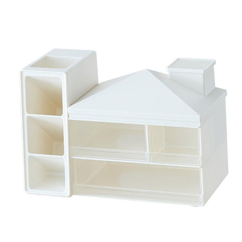 Slanted Pen Hold With Detachable Drawer Efficient Desktop Storage Solution For Students Professionals Drawer Box прозрачный/белый
Slanted Pen Hold With Detachable Drawer Efficient Desktop Storage Solution For Students Professionals Drawer Box прозрачный/белый
