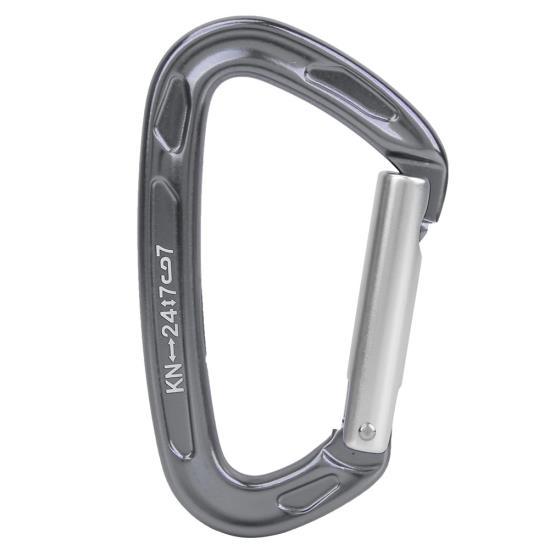 1PCS Aerospace Aluminum D-Shape Screw Lock Carabiner Rock Climbing 24KN Outdoor ZW1803(Gray)
1PCS Aerospace Aluminum D-Shape Screw Lock Carabiner Rock Climbing 24KN Outdoor ZW1803(Gray)