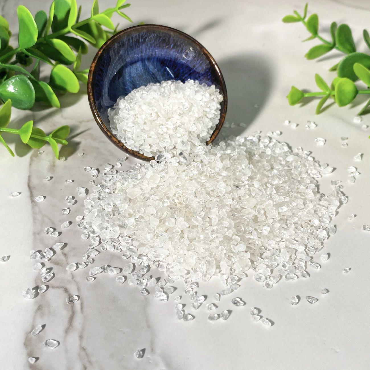 Natural Crystal Crushed Stones - Birthday Gift for Women, Potted Plant & Fish Tank Decor, Crystal Ornaments, Wishing Bottle 5-7mm 50g
Natural Crystal Crushed Stones - Birthday Gift for Women, Potted Plant & Fish Tank Decor, Crystal Ornaments, Wishing Bottle 5-7mm 50g