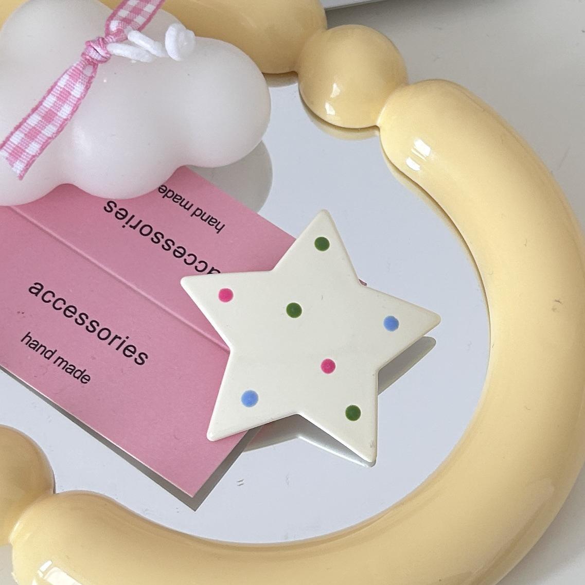 Красочные заколки для волос со звездами в горошек: Милые молочные заколки для женщин
Красочные заколки для волос со звездами в горошек: Милые молочные заколки для женщин