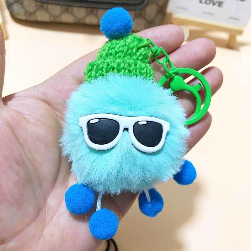 Cute Cartoon Otter Rabbit Fur Glasses Pendant Keychain Ornament озеро синього кольору
Cute Cartoon Otter Rabbit Fur Glasses Pendant Keychain Ornament озеро синього кольору
