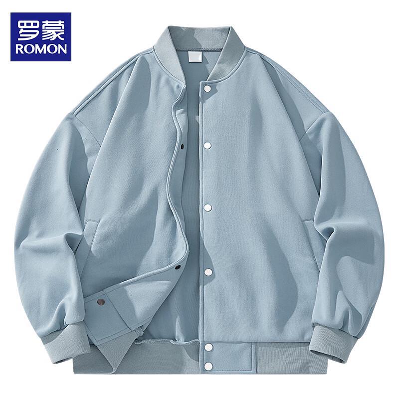 Romon Men s Solid Color Baseball Jacket XL
Romon Men s Solid Color Baseball Jacket XL