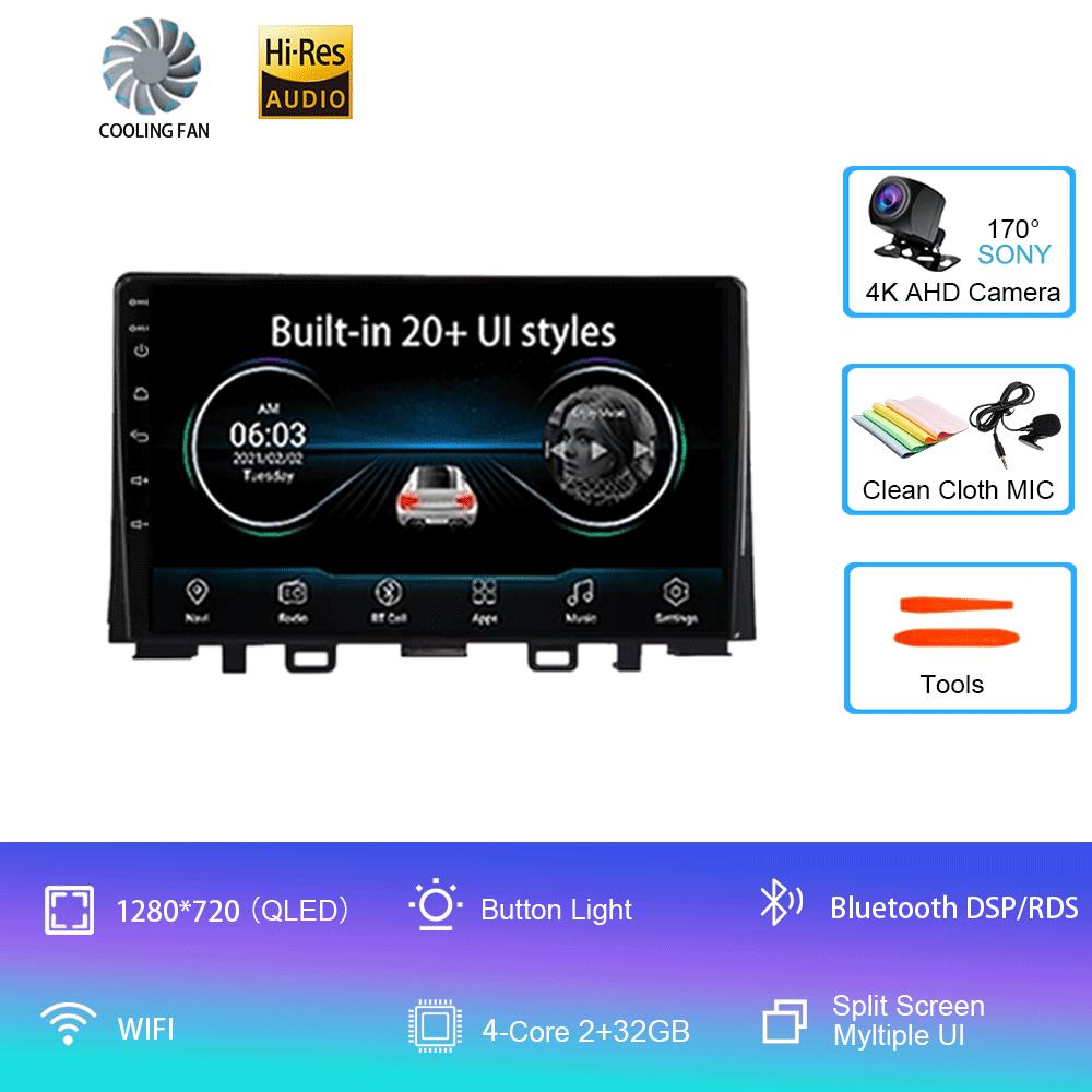 Car Radio Multimedia Navigation Screen Head Unit 4G Android 14 For Kia RIO YB KX Cross 2016-2020 4G GPS Wireless Carplay Stereo CHINA
Car Radio Multimedia Navigation Screen Head Unit 4G Android 14 For Kia RIO YB KX Cross 2016-2020 4G GPS Wireless Carplay Stereo CHINA
