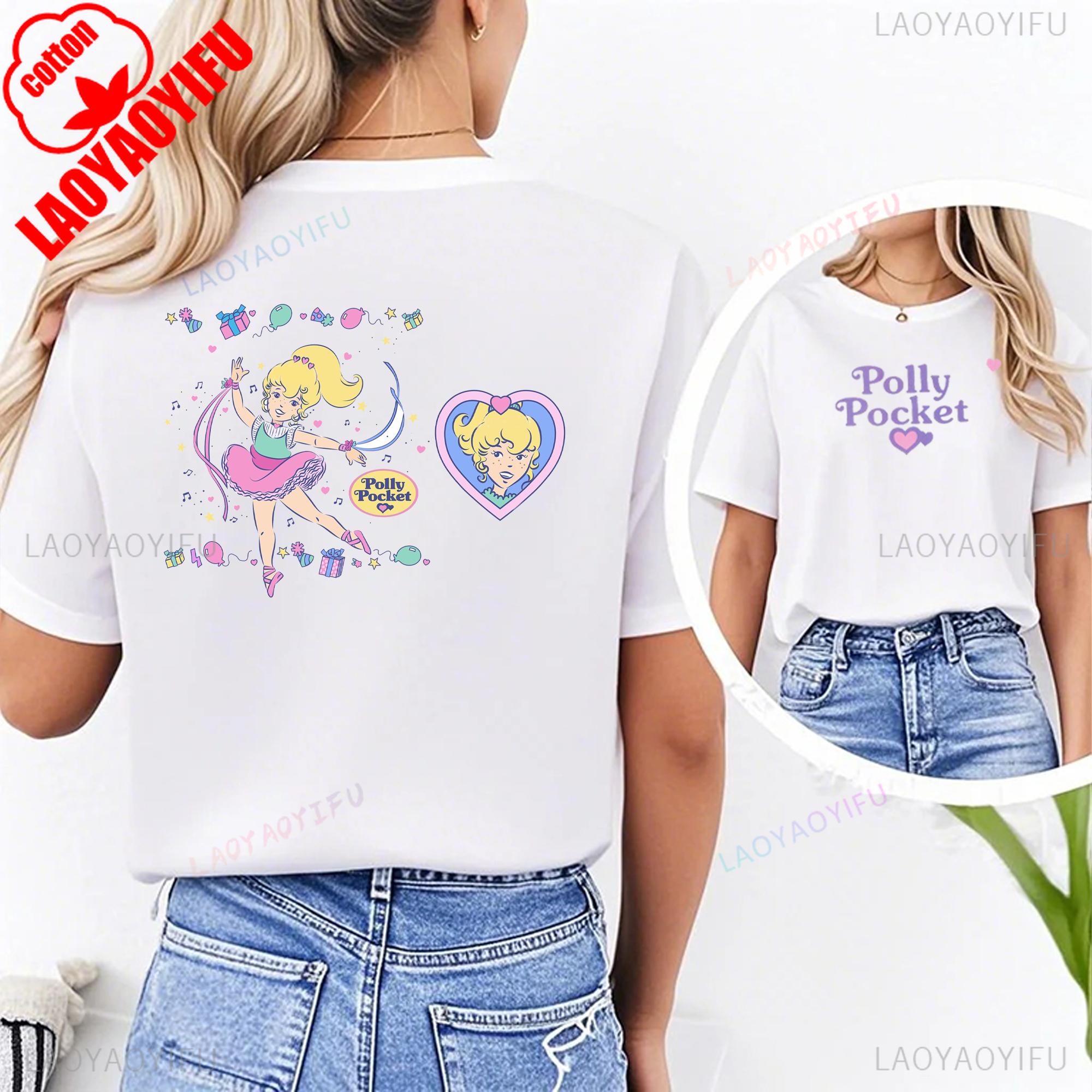 Polly Pocket Printed T-shirt Cute Polly Pocket Tops Polly Pocket Cartoon T-shirt Fit Sweatshirt for Daily Wear Women T Shirt XL
Polly Pocket Printed T-shirt Cute Polly Pocket Tops Polly Pocket Cartoon T-shirt Fit Sweatshirt for Daily Wear Women T Shirt XL