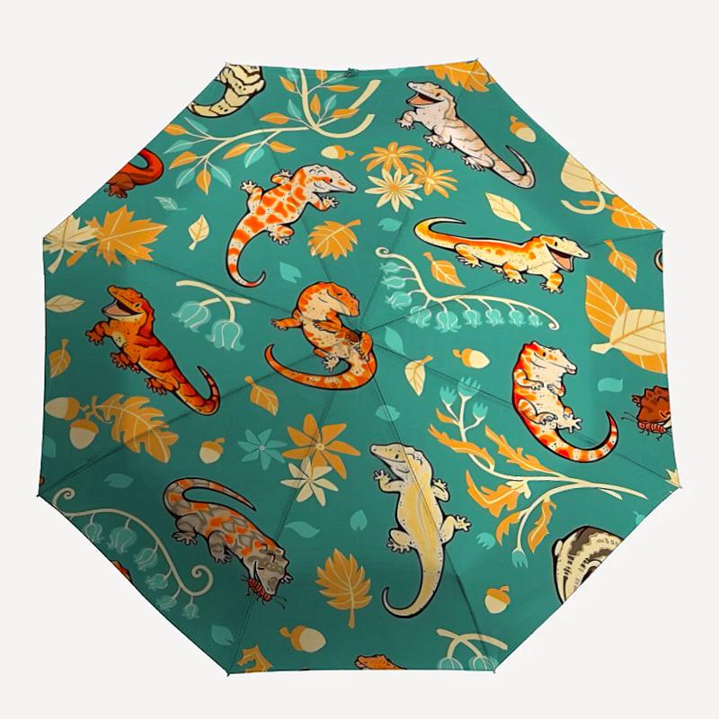 1pc Lizards Nature Fashionable Automatic Opening/Closing Folding Umbrella with 8 Bones, Windproof Portable, Daily Use072
1pc Lizards Nature Fashionable Automatic Opening/Closing Folding Umbrella with 8 Bones, Windproof Portable, Daily Use072