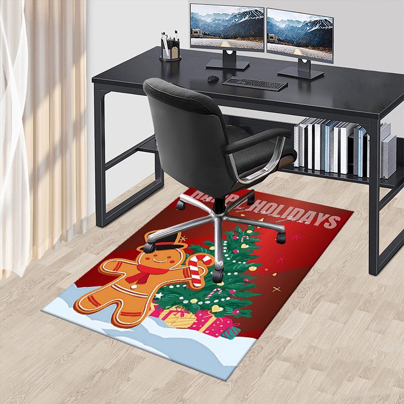 Christmas Gingerbread Man Chair Mat - Anti-Slip Rug for Office, Home Decor, Living Room, Bedroom, Game Room & Dormitory Carpet (Festival Gift).R023 60cm by 90cm
Christmas Gingerbread Man Chair Mat - Anti-Slip Rug for Office, Home Decor, Living Room, Bedroom, Game Room & Dormitory Carpet (Festival Gift).R023 60cm by 90cm