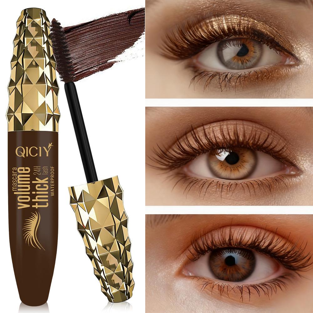 Fiber Mascara - Waterproof, Thickening and Volumizing, Curling and Lengthening Brown Eyelash Extension Makeup Tool, Perfect Gift for Women S Cosmetics 1pc
Fiber Mascara - Waterproof, Thickening and Volumizing, Curling and Lengthening Brown Eyelash Extension Makeup Tool, Perfect Gift for Women S Cosmetics 1pc