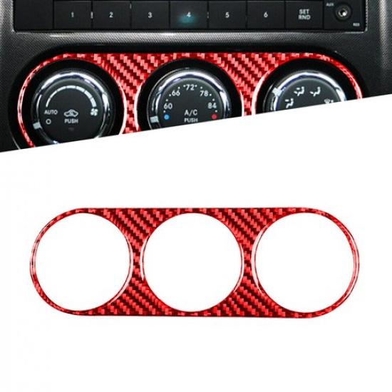Red Carbon Fiber Console AC Switch Panel Cover Trim For Dodge Challenger 08-14-W
Red Carbon Fiber Console AC Switch Panel Cover Trim For Dodge Challenger 08-14-W