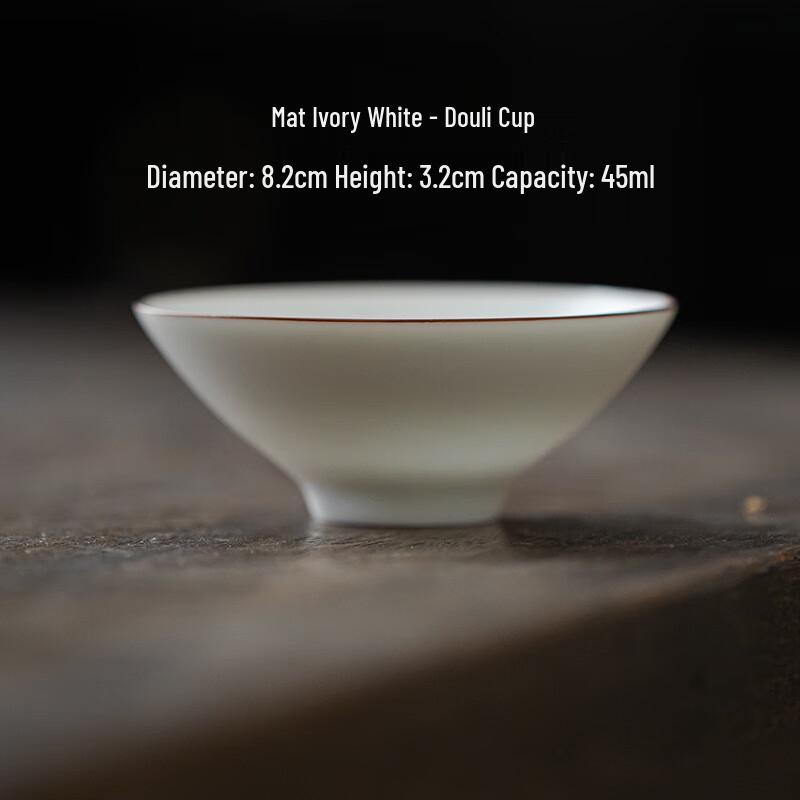 Shangqi Ceramic Conical Tea Master Cups - Pair
Shangqi Ceramic Conical Tea Master Cups - Pair