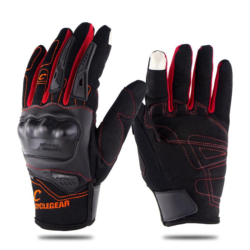 Motorcycle Riding And Racing Gloves Anti Slip And Anti Fall Knight Warmth Gloves Equipped With Touch Screen Motorcycle Full Finger Gloves
Motorcycle Riding And Racing Gloves Anti Slip And Anti Fall Knight Warmth Gloves Equipped With Touch Screen Motorcycle Full Finger Gloves
