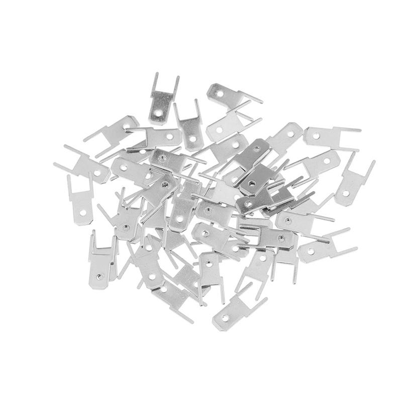 50Pcs 6.3MM 4.8MM Inserts Plug Male Terminal 250 PCB Solder Lug Thickness 0.8 Two Legs PCB Welding Sheet DIY Welding Reapir Part
50Pcs 6.3MM 4.8MM Inserts Plug Male Terminal 250 PCB Solder Lug Thickness 0.8 Two Legs PCB Welding Sheet DIY Welding Reapir Part