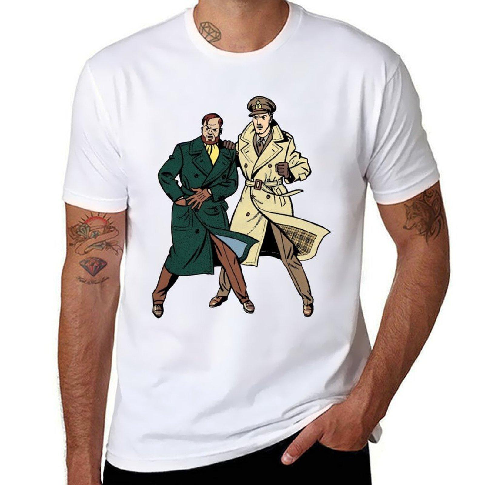 Blake and Mortimer (From The Yellow M (La marque Jaune) Cover) T-Shirt anime t shirts oversize T-Shirt S
Blake and Mortimer (From The Yellow M (La marque Jaune) Cover) T-Shirt anime t shirts oversize T-Shirt S