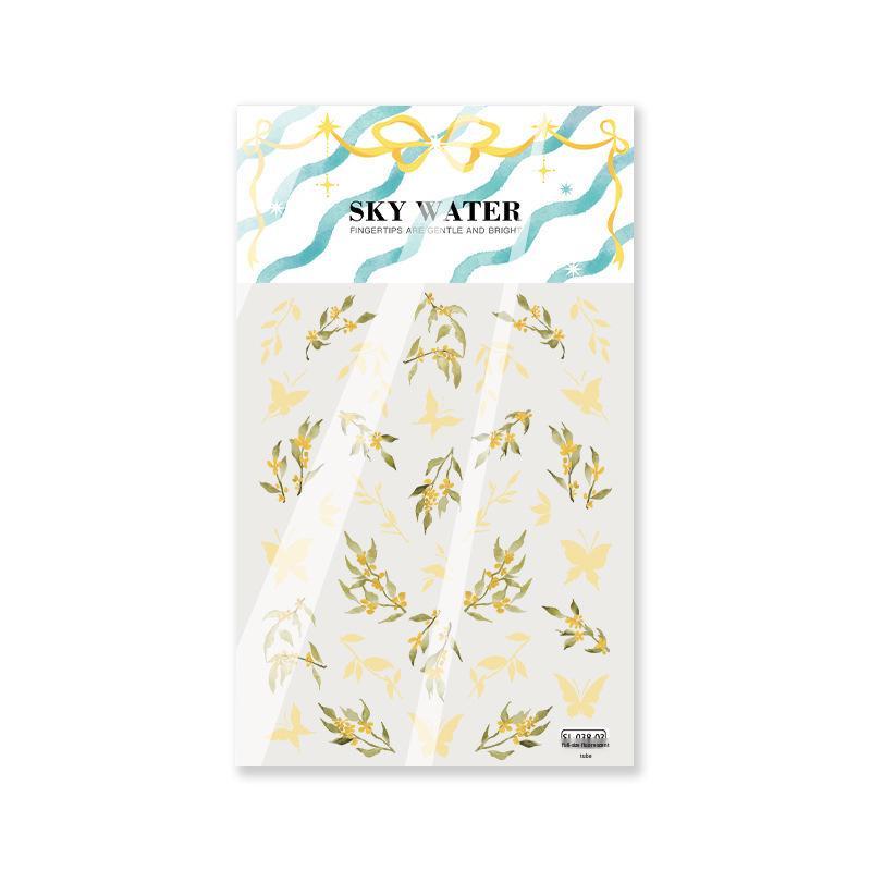 Lucky Gold 3D Butterfly Nail Art Stickers - Self-Adhesive & Sparkling.
Lucky Gold 3D Butterfly Nail Art Stickers - Self-Adhesive & Sparkling.