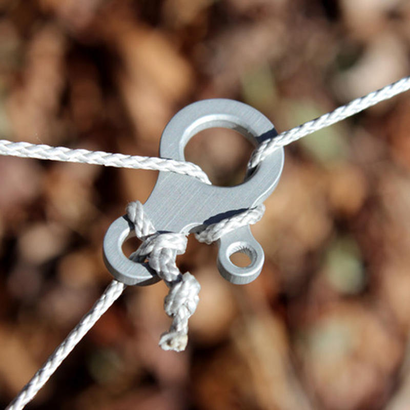 Пряжка для выживания Edc с 3 отверстиями, многоцелевая пряжка из нержавеющей стали с ЧПУ, наружная завязка