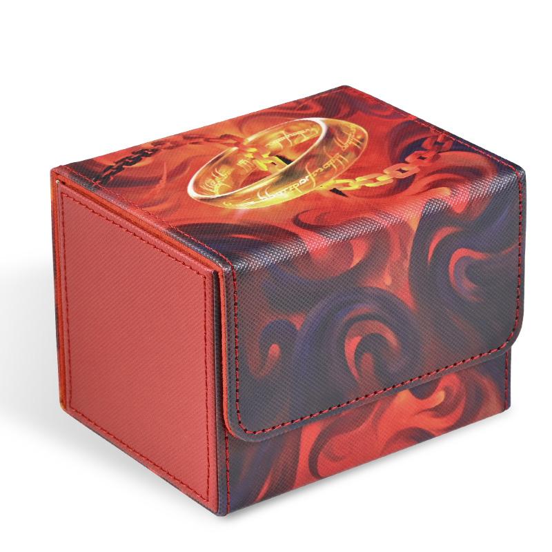 Deck Box for TCG Cards, Trading Card Storage Box Holds 120+ Sleeved Cards PU Leather Card Box Suits CCG Magic Cards
Deck Box for TCG Cards, Trading Card Storage Box Holds 120+ Sleeved Cards PU Leather Card Box Suits CCG Magic Cards