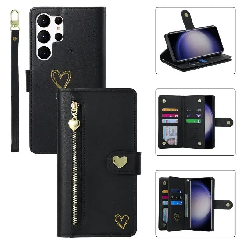 Кожаный чехол для телефона Samsung Galaxy S24 S23 Ultra S22 S21 S20 FE S10 Plus Note 20 10 9 5G Флип Ремешок Подставка Кошелек Чехол для карт Samsung Note20 Ultra чёрный
Кожаный чехол для телефона Samsung Galaxy S24 S23 Ultra S22 S21 S20 FE S10 Plus Note 20 10 9 5G Флип Ремешок Подставка Кошелек Чехол для карт Samsung Note20 Ultra чёрный