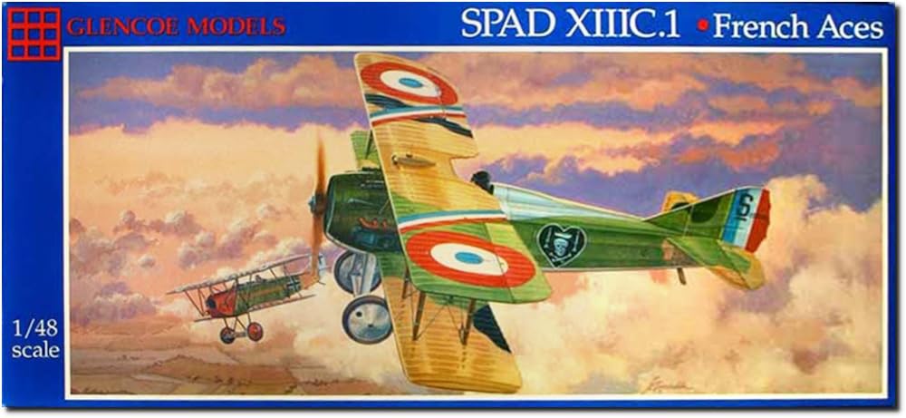 PLATZ Glenco Models Spad XIII Французский Ас Пластиковая Модель GM05118 1/48 (Самолет)
PLATZ Glenco Models Spad XIII Французский Ас Пластиковая Модель GM05118 1/48 (Самолет)