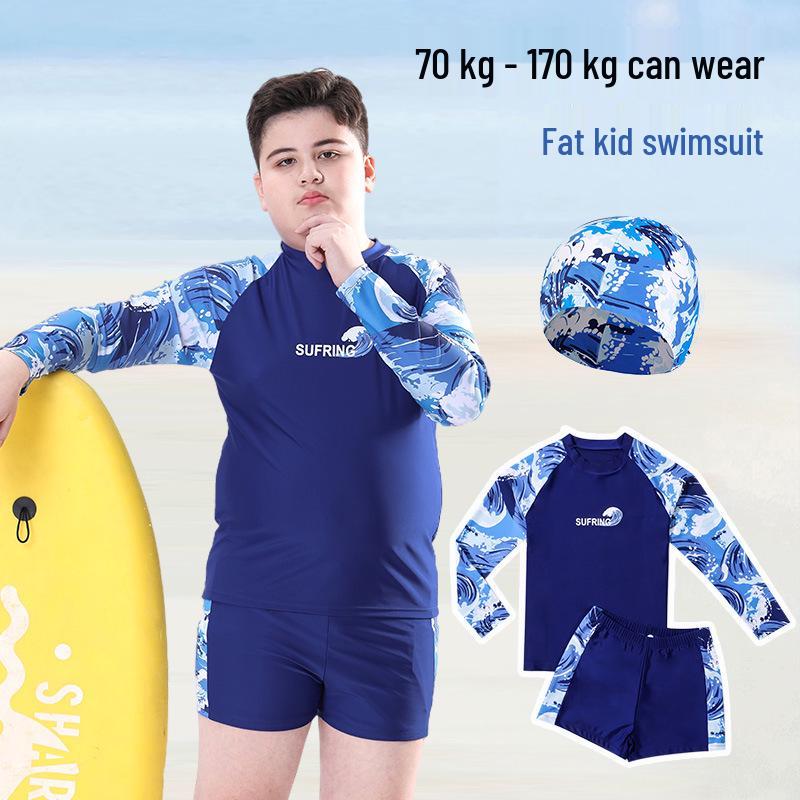 2025 Men s Fat Boy Loose Fit Long Sleeve Swimwear - Sun Protection Plus Size Swimsuit 160
2025 Men s Fat Boy Loose Fit Long Sleeve Swimwear - Sun Protection Plus Size Swimsuit 160