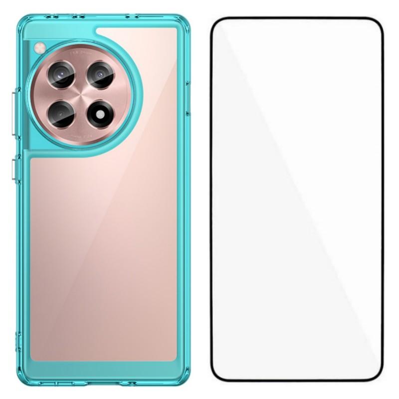 For OnePlus Ace 3 5G Phone Case WANLONFENG XC Series TPU Acrylic Cover with Tempered Glass (Big Lens Hole) Transparent Blue
For OnePlus Ace 3 5G Phone Case WANLONFENG XC Series TPU Acrylic Cover with Tempered Glass (Big Lens Hole) Transparent Blue