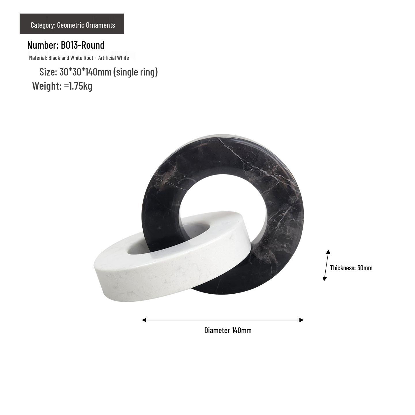 Modern Marble Ornaments for Living Room & Console Table Decor
Modern Marble Ornaments for Living Room & Console Table Decor