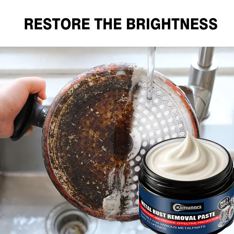 Multi-functional Metal Polishing Paste, for Kitchen Use, with a Natural Low-odor Formula. Polish That Easily Removes Rust from U 1
Multi-functional Metal Polishing Paste, for Kitchen Use, with a Natural Low-odor Formula. Polish That Easily Removes Rust from U 1