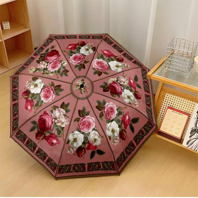 Floral Octagonal Pattern 2 Theme Automatic Umbrella Compact 8-Rib Design Sturdy Construction Durable Umbrella Stylish Accessory
Floral Octagonal Pattern 2 Theme Automatic Umbrella Compact 8-Rib Design Sturdy Construction Durable Umbrella Stylish Accessory