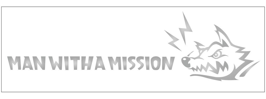 MAN WITH A MISSION Cutting Sticker XL Silver
MAN WITH A MISSION Cutting Sticker XL Silver