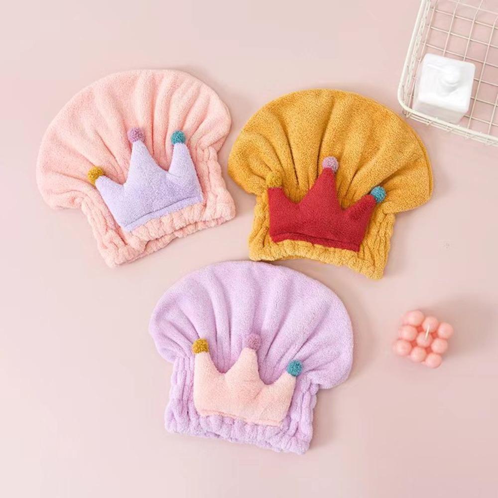Super Absorbent Crown Hair Wrap Towel Cap Fast Drying Beach Spa Bathrobes Kids yellow-cap
Super Absorbent Crown Hair Wrap Towel Cap Fast Drying Beach Spa Bathrobes Kids yellow-cap