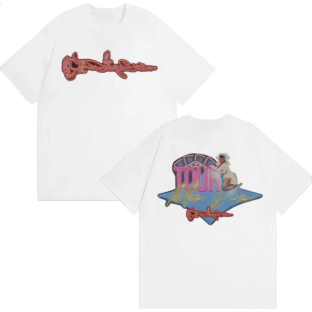 Doja Cat Ma Vie World Tour Merch T-shirt Men Women Clothing High Street T-shirts Cotton Short Sleeve T Shirts 3XL
Doja Cat Ma Vie World Tour Merch T-shirt Men Women Clothing High Street T-shirts Cotton Short Sleeve T Shirts 3XL