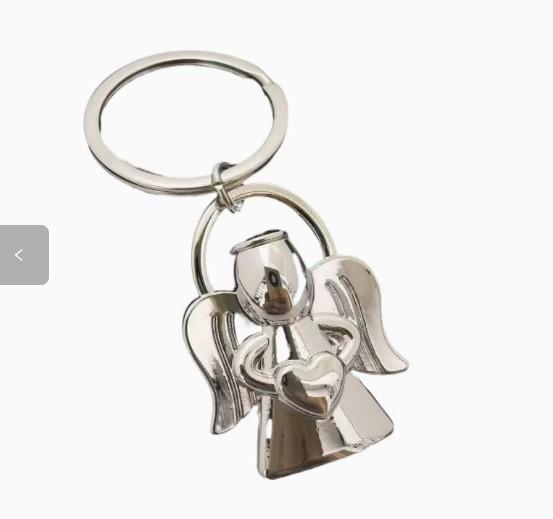 Металлический брелок-ангел One Size
Металлический брелок-ангел One Size