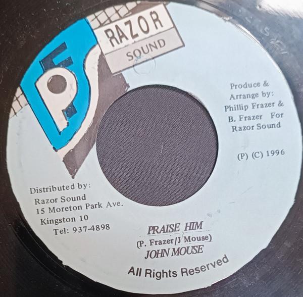 7inch Record JOHN MOUSE - Praise Him NONE Razor Sound 1996 Jamaica Reggae, Ska & Dub Used
7inch Record JOHN MOUSE - Praise Him NONE Razor Sound 1996 Jamaica Reggae, Ska & Dub Used