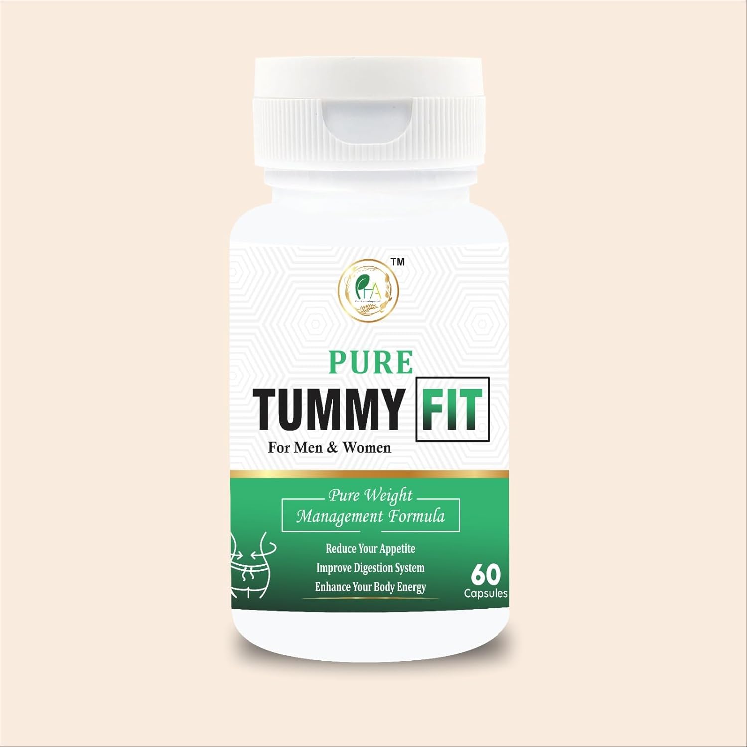 Pure Herbal Ayurveda Tummyfit 500mg, Weight Loss Supplement | 60 Capsules 100gm 0.2lbs
Pure Herbal Ayurveda Tummyfit 500mg, Weight Loss Supplement | 60 Capsules 100gm 0.2lbs