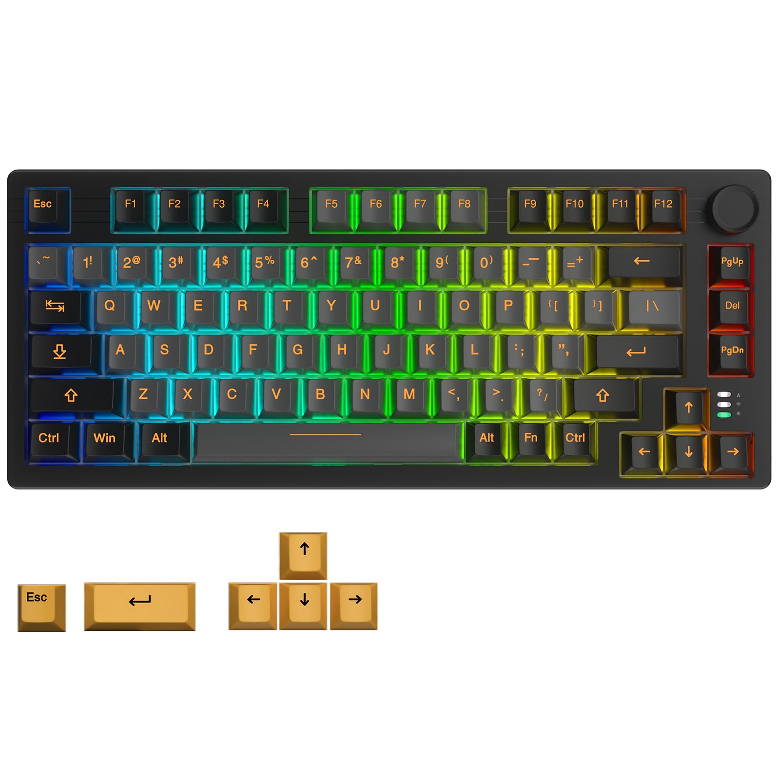 DAREU EK75PRO Gaming Keyboard Wireless Tenkeyless USB Connectable 81 Keys English Layout Gasket Mount RGB Mechanical Keyboard Hot Swap Compatible
DAREU EK75PRO Gaming Keyboard Wireless Tenkeyless USB Connectable 81 Keys English Layout Gasket Mount RGB Mechanical Keyboard Hot Swap Compatible