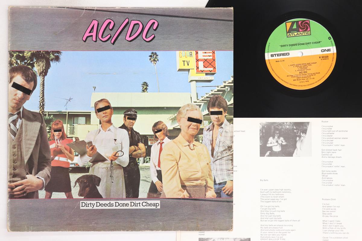LP Record AC/DC - Dirty Deeds Done Dirt Cheap K50323 ATLANTIC 1976 UK Metal Used
LP Record AC/DC - Dirty Deeds Done Dirt Cheap K50323 ATLANTIC 1976 UK Metal Used